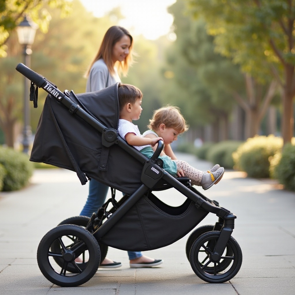 The Ultimate Guide to Choosing a Double Stroller with a Bench Seat